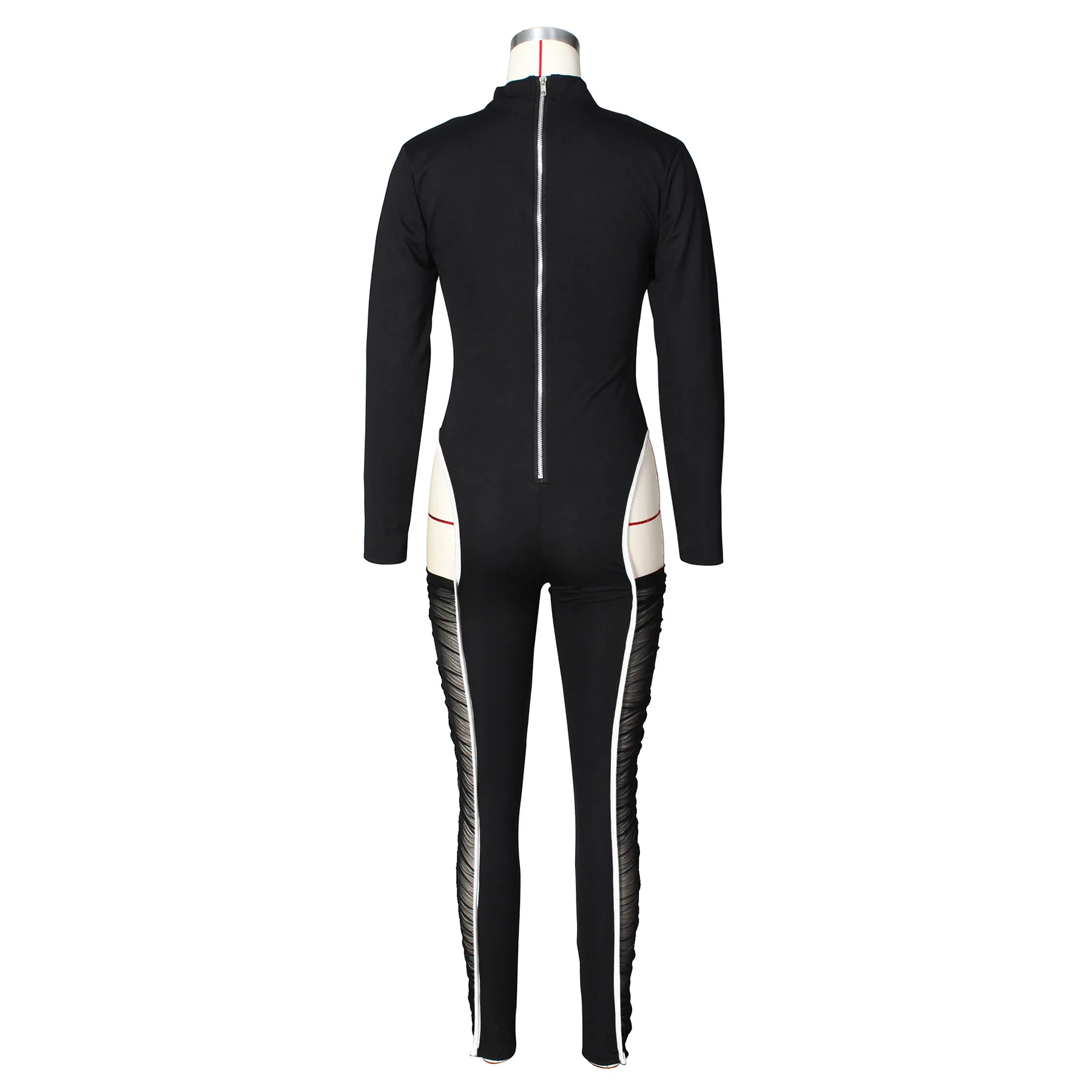 HAOOHU Sexy Long Sleeve Bodycon Jumpsuit for Women Fall Clothes Hollow Out Mesh Splic Pant One Piece Party Club Outfits Rompers
HAOOHU Sexy Long Sleeve Bodycon Jumpsuit for Women Fall Clothes Hollow Out Mesh Splic Pant One Piece Party Club Outfits Rompers