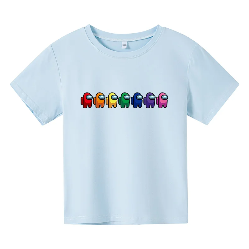 Fashion Boys Among Us Game Kids Print Cartoon T-Shirt Funny For Girls boys T-Shirt Children Clothes Tops Baby Tshirts4-14
Fashion Boys Among Us Game Kids Print Cartoon T-Shirt Funny For Girls boys T-Shirt Children Clothes Tops Baby Tshirts4-14