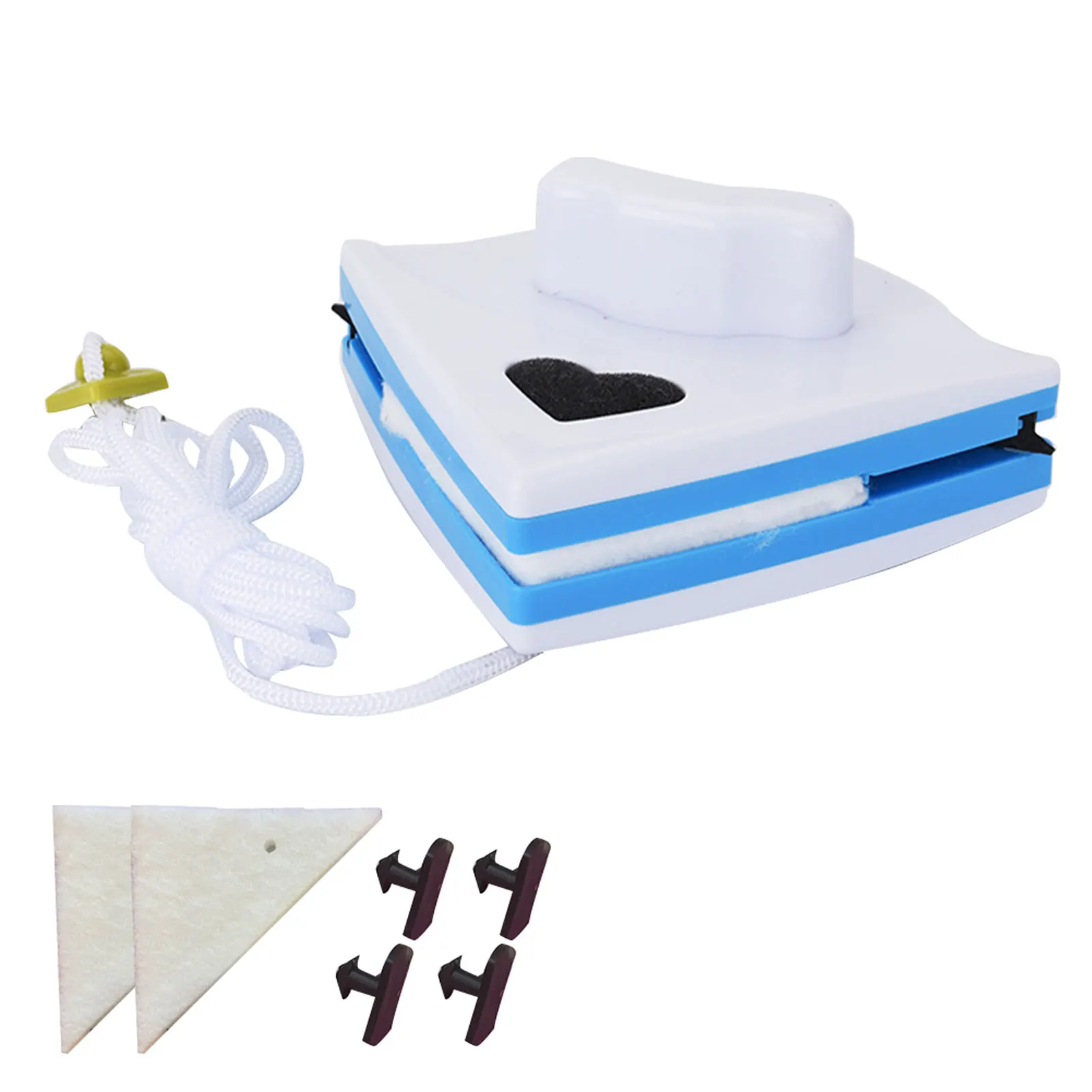 Magnetic Window Cleaner ABS Single Glazed Sweeper Brush Handheld Triangular Double Sided Portable Glass Wiper Car Washing Home 
Magnetic Window Cleaner ABS Single Glazed Sweeper Brush Handheld Triangular Double Sided Portable Glass Wiper Car Washing Home