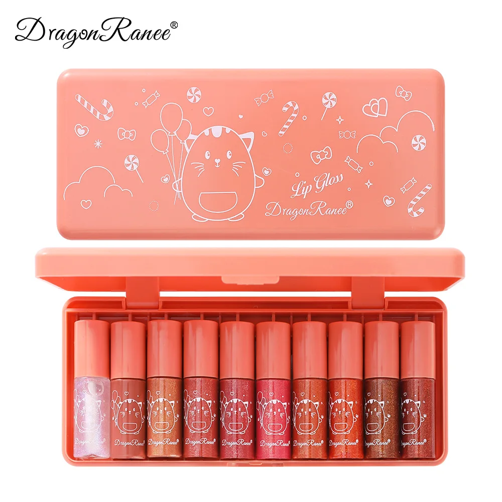 Cross-border sample set of 10 gilded mermaid lip glaze mirror finish lip gloss lip gloss lipstick white wholesale lipgloss
Cross-border sample set of 10 gilded mermaid lip glaze mirror finish lip gloss lip gloss lipstick white wholesale lipgloss