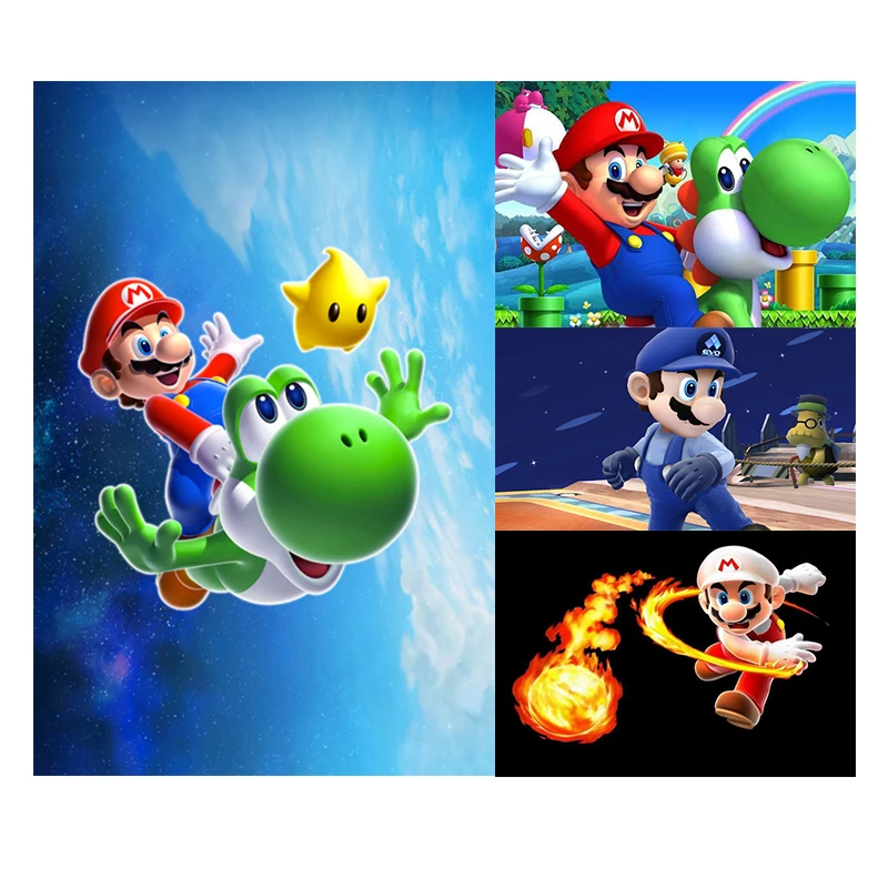 Super Mario Classic Cartoon Game Poster Wall Picture Canvas Painting Mural Living Room Kids Gift Child Bedroom Home Decoration
Super Mario Classic Cartoon Game Poster Wall Picture Canvas Painting Mural Living Room Kids Gift Child Bedroom Home Decoration