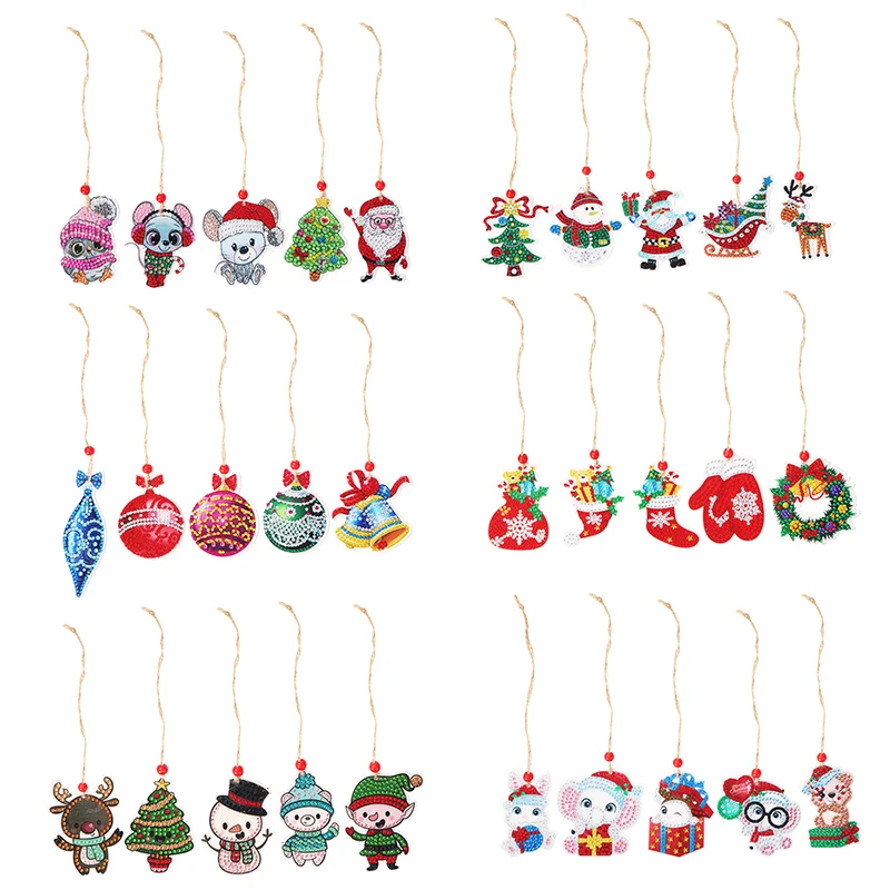 DIY Diamond Painting Hanging Pendant Christmas Trees Decoration Double-side Mosaic Kit Drill Dots Crystal Xmas Art Crafts Gifts
DIY Diamond Painting Hanging Pendant Christmas Trees Decoration Double-side Mosaic Kit Drill Dots Crystal Xmas Art Crafts Gifts