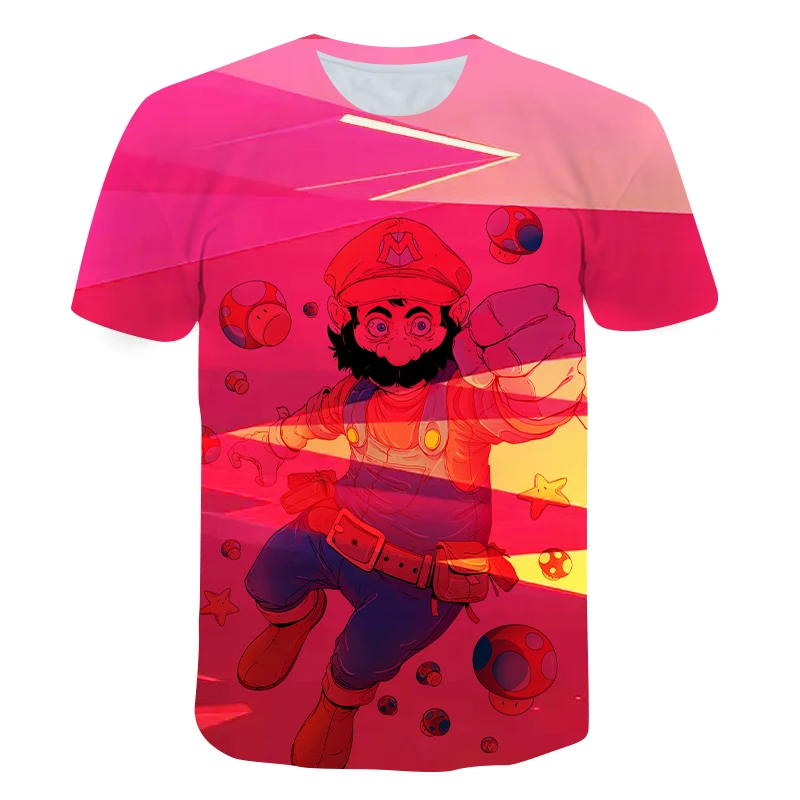 2021 Summer New Mario 3D Kids T-Shirt Cartoon T Shirt Harajuku Style Classic Game Kids Clothes Casual Breathable Leisure
2021 Summer New Mario 3D Kids T-Shirt Cartoon T Shirt Harajuku Style Classic Game Kids Clothes Casual Breathable Leisure
