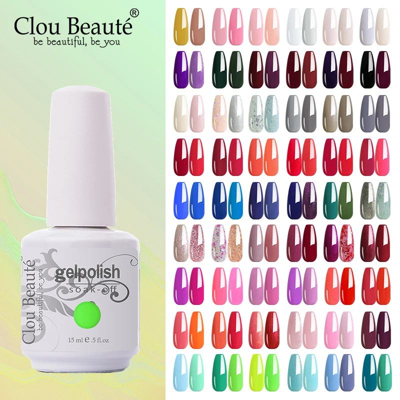 Clou Beaute Fashion Glitter 15ml Soak Off UV LED Gel Nail Gel Polish Cosmetics Nail Art Manicure Nails Gel Polish Nail Varnish
Clou Beaute Fashion Glitter 15ml Soak Off UV LED Gel Nail Gel Polish Cosmetics Nail Art Manicure Nails Gel Polish Nail Varnish