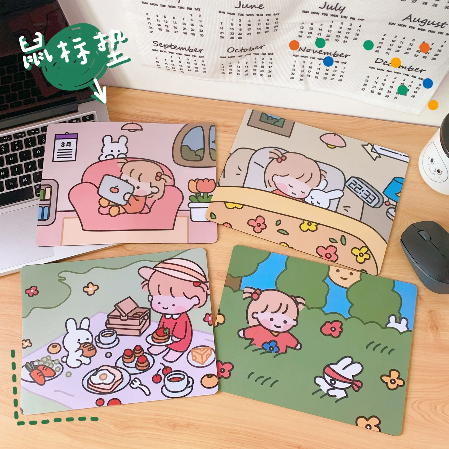 Cartoon Girl Mouse Pad Anti-student Notebook Pad Keyboard Cute Protection Pad Office Desktop Non-slip Waterproof Mouse Pad
Cartoon Girl Mouse Pad Anti-student Notebook Pad Keyboard Cute Protection Pad Office Desktop Non-slip Waterproof Mouse Pad