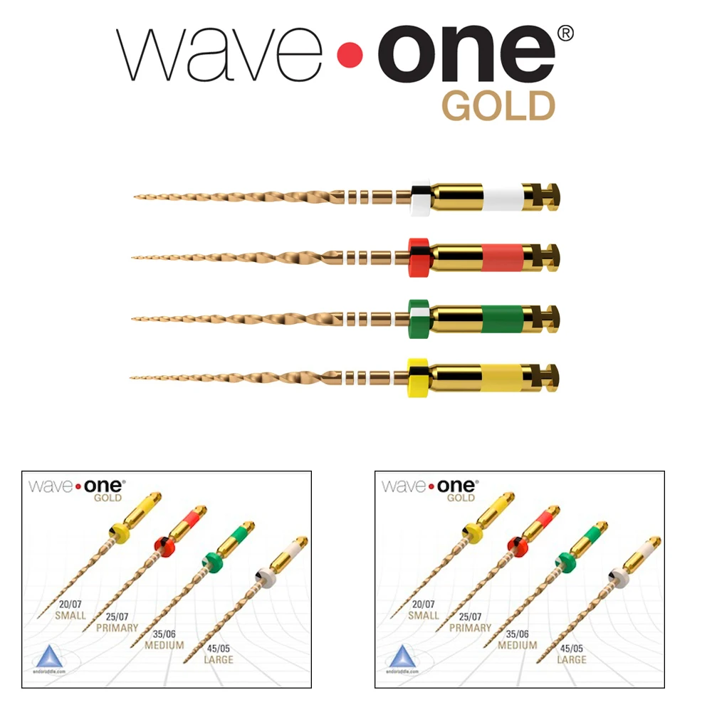 12 PCs Dental Golden files single cone swivel for endomotor handpiece 
12 PCs Dental Golden files single cone swivel for endomotor handpiece