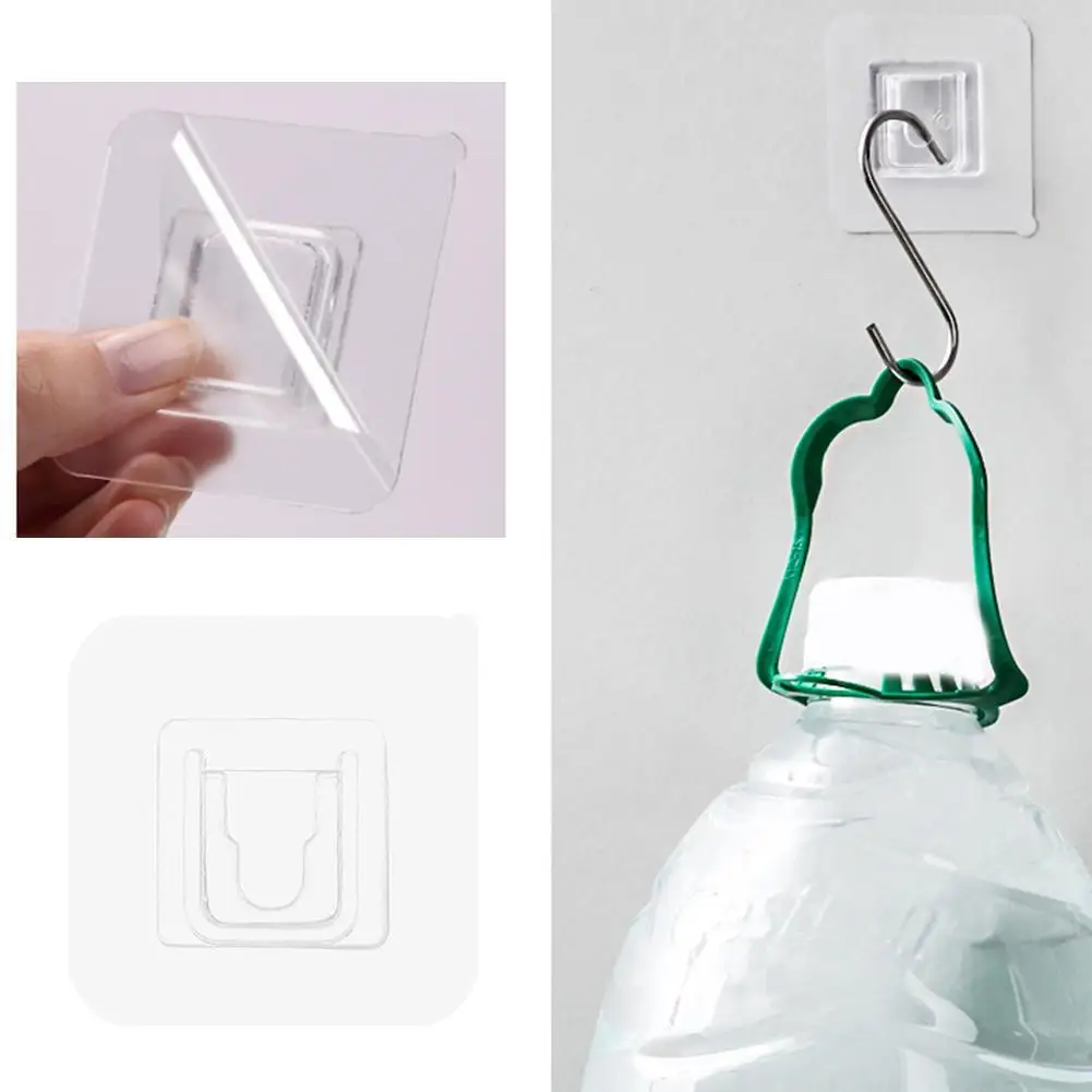 Double Sided Adhesive Wall Hooks Universal Powerful Hook Snap Waterproof Multi-function Seamless Button Household Hook Wall
Double Sided Adhesive Wall Hooks Universal Powerful Hook Snap Waterproof Multi-function Seamless Button Household Hook Wall