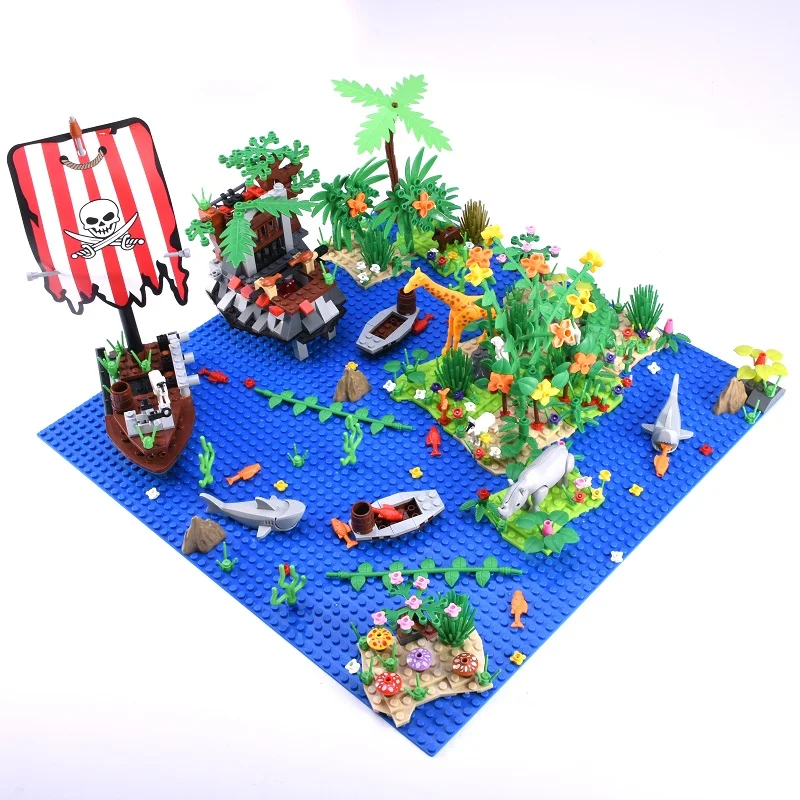 MOC Пираты на острове, солнечный свет, пляж, берег, дерево, рыба, лодка, мелкие частицы строительные блоки детские игрушки, DIY Детский подарок
MOC Пираты на острове, солнечный свет, пляж, берег, дерево, рыба, лодка, мелкие частицы строительные блоки детские игрушки, DIY Детский подарок