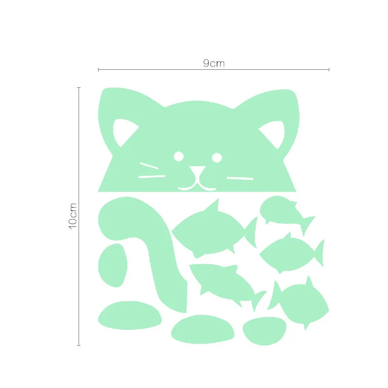 New Cat Wall Stickers Light Luminous Switch Decor Decals Art Mural Baby Nursery Room Art Art Kids Room Decorative Wall Stickers
New Cat Wall Stickers Light Luminous Switch Decor Decals Art Mural Baby Nursery Room Art Art Kids Room Decorative Wall Stickers