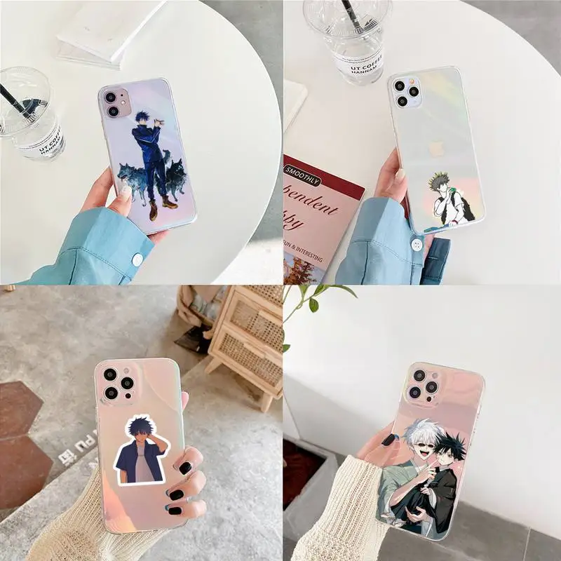 Fushiguro Megumi Phone Case for iPhone xiaomi redmi 7 8 9 11 12 10 S X XS XR MINI Pro Max Plus moible bag laser Glitter
Fushiguro Megumi Phone Case for iPhone xiaomi redmi 7 8 9 11 12 10 S X XS XR MINI Pro Max Plus moible bag laser Glitter