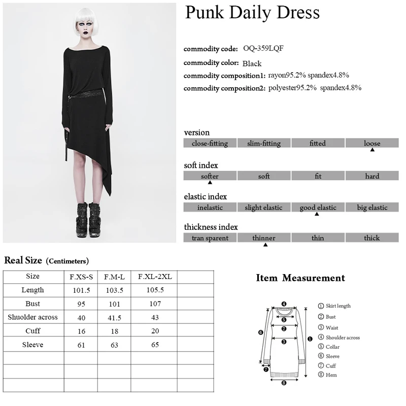 PUNK RAVE Punk Snakeskin Belts Asymmetric Black Dress Waistband Adjustable Knitted Soft Loose Simple Daily Wear Women Clothing
PUNK RAVE Punk Snakeskin Belts Asymmetric Black Dress Waistband Adjustable Knitted Soft Loose Simple Daily Wear Women Clothing