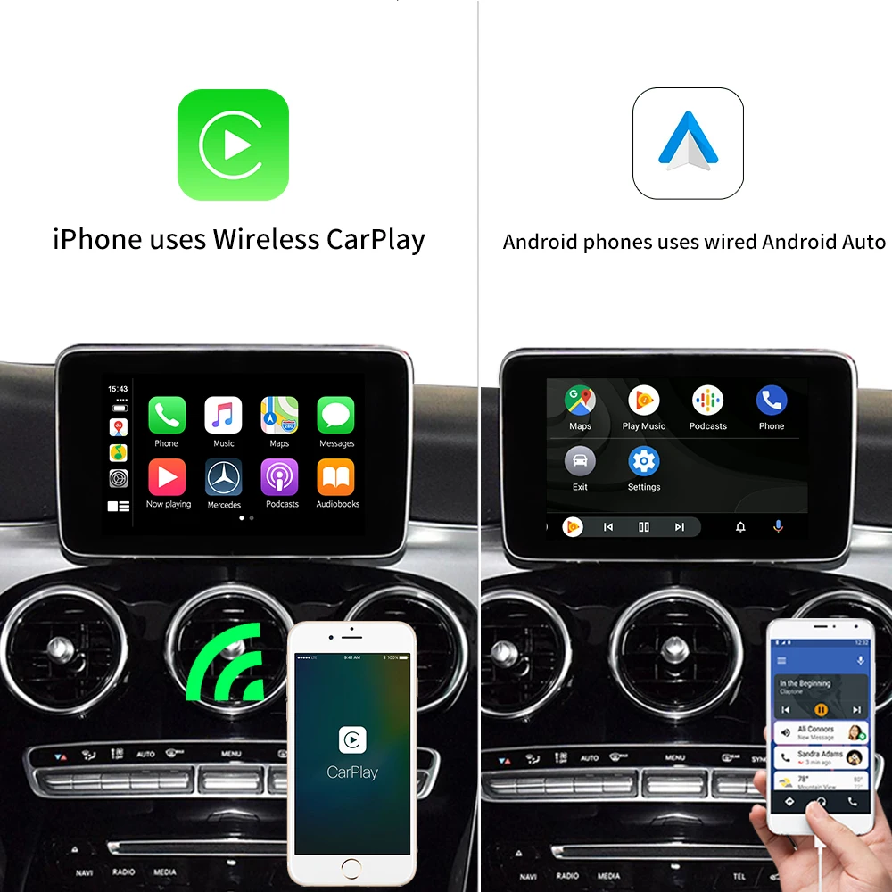 Carlinkit Decoder Android Auto Wireless CarPlay for Mercedes Benz A B C E S Class GLA GLC CLS GLE GLS AirPlay Smart Box Free DHL
Carlinkit Decoder Android Auto Wireless CarPlay for Mercedes Benz A B C E S Class GLA GLC CLS GLE GLS AirPlay Smart Box Free DHL