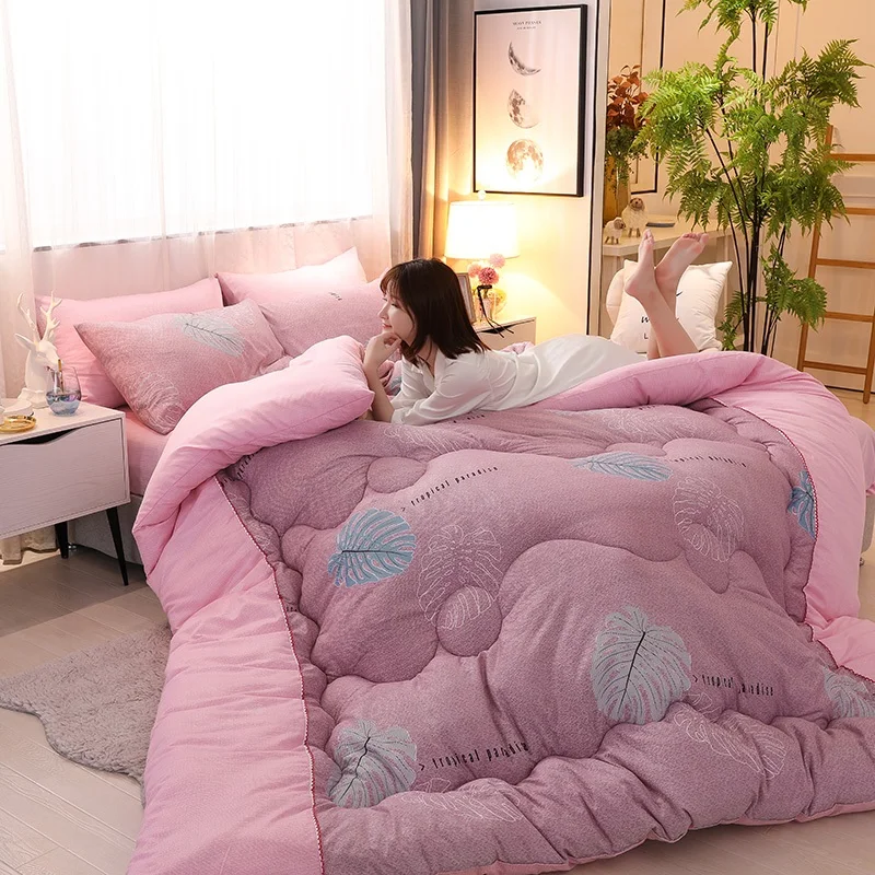 Fresh Style Colourful Quilts Stitching Print blanket 4 Seasons Comforter Quilt Washed Polyester Fabric Microfiber Comforter
Fresh Style Colourful Quilts Stitching Print blanket 4 Seasons Comforter Quilt Washed Polyester Fabric Microfiber Comforter