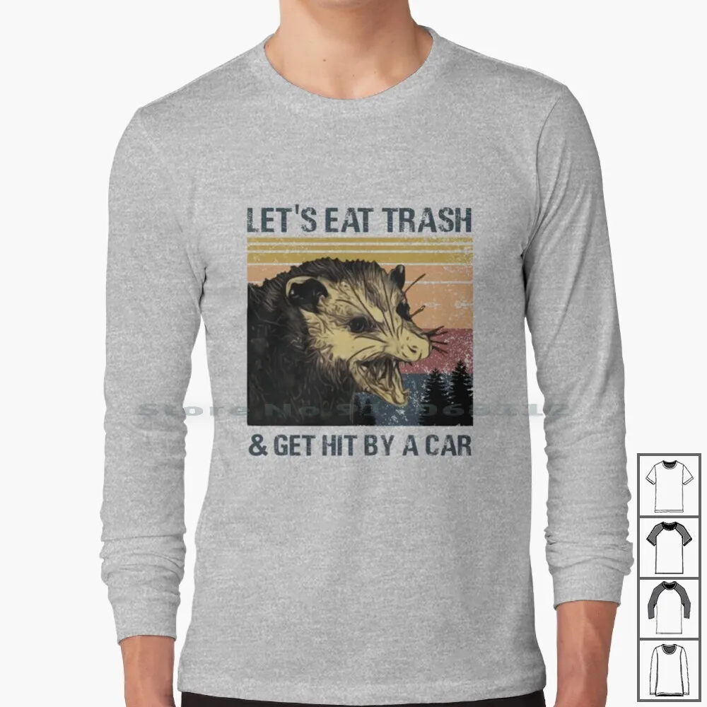 Let's Eat Trash And Get Hit By A Car T-Shirt-Opossums Trash Long Sleeve T Shirt Lets Eat Trash And Get Hit By A Car Opossum
Let's Eat Trash And Get Hit By A Car T-Shirt-Opossums Trash Long Sleeve T Shirt Lets Eat Trash And Get Hit By A Car Opossum