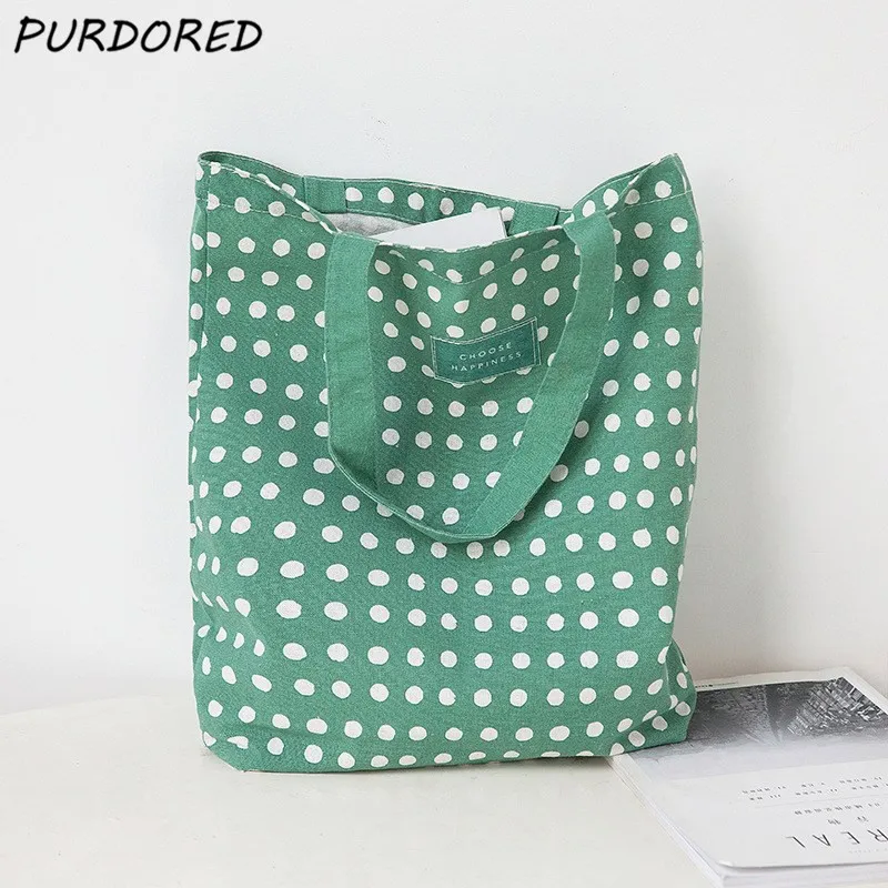 PURDORED 1 Pc Women Green Dot Large Shopping Bag Reusable Food Fruit Storage Bag Tote Travel Outing Shoulder Bag Handbag
PURDORED 1 Pc Women Green Dot Large Shopping Bag Reusable Food Fruit Storage Bag Tote Travel Outing Shoulder Bag Handbag