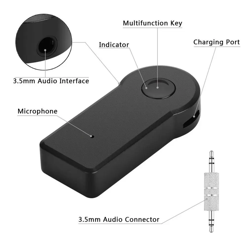 MP3 автомобильный стерео музыкальный приемник адаптер 3,5 мм Автомобильный Bluetooth 4,0 аудио AUX приемник конвертер для детской и автомобильного р...
MP3 автомобильный стерео музыкальный приемник адаптер 3,5 мм Автомобильный Bluetooth 4,0 аудио AUX приемник конвертер для детской и автомобильного р...
