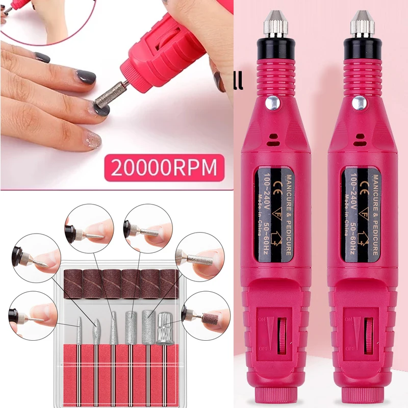 Professional Electric Nail Drill Machine Manicure Machine Gel Remove Polishing Tools Portable Nail Equipment 1 set
Professional Electric Nail Drill Machine Manicure Machine Gel Remove Polishing Tools Portable Nail Equipment 1 set