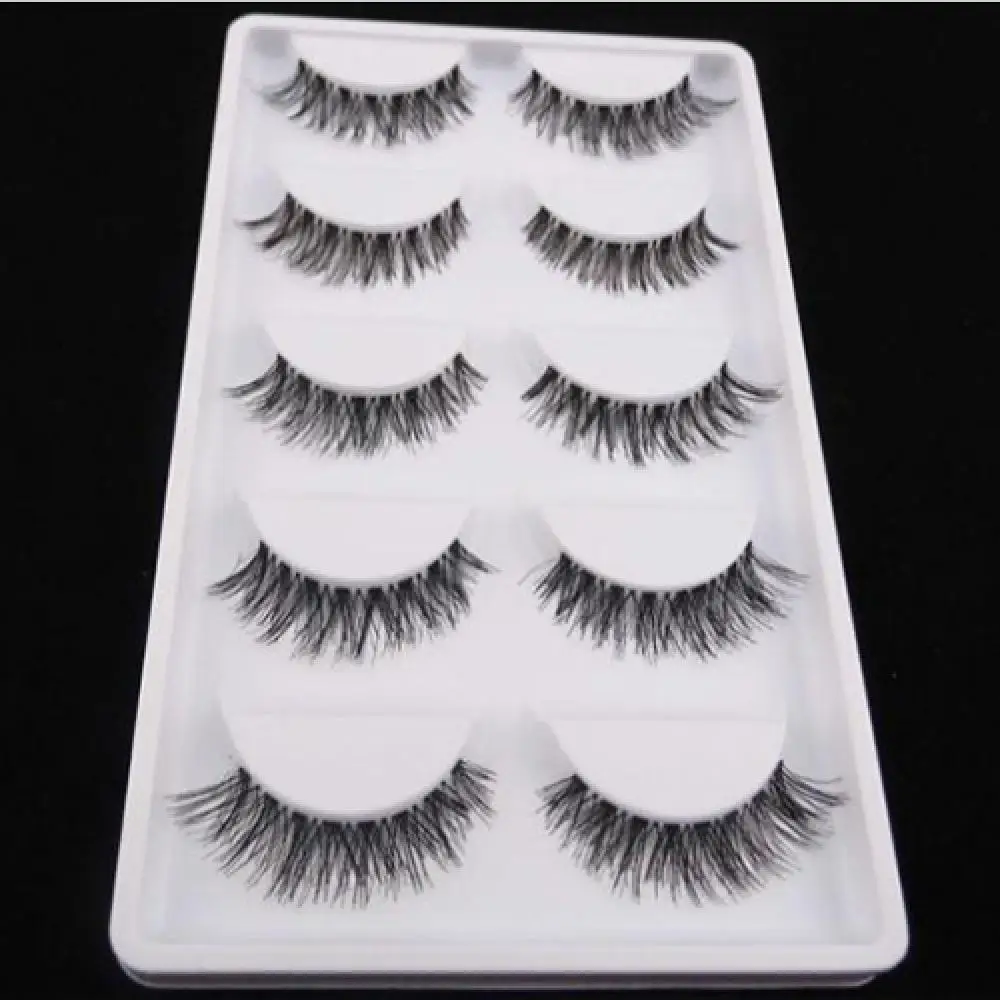 5 Pairs/Lot Black Cross False Eyelash Soft Long Makeup Eye Lashes Extensions
5 Pairs/Lot Black Cross False Eyelash Soft Long Makeup Eye Lashes Extensions