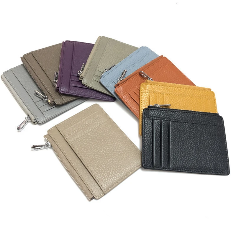 Aaby 100% Genuine Leather Card&IID Holder Fashion Wallet With Zipper Double-Sided Driving License Card Cover Unisex
Aaby 100% Genuine Leather Card&IID Holder Fashion Wallet With Zipper Double-Sided Driving License Card Cover Unisex