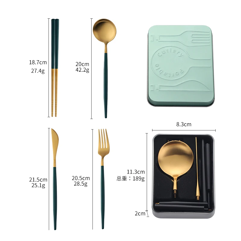 Folding Tableware Portable Dinner Set With Box Assembled Stainless Steel Cutlery Set Fork Knives Spoons Set For Outdoor Picnic
Folding Tableware Portable Dinner Set With Box Assembled Stainless Steel Cutlery Set Fork Knives Spoons Set For Outdoor Picnic