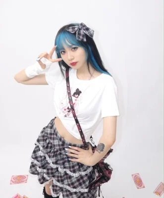 Hot Girl Gothic Harajuku Punk Double Cake Skirts Autumn Fashion High Waist Sweet Kawaii Mini Plaid Skirts
Hot Girl Gothic Harajuku Punk Double Cake Skirts Autumn Fashion High Waist Sweet Kawaii Mini Plaid Skirts