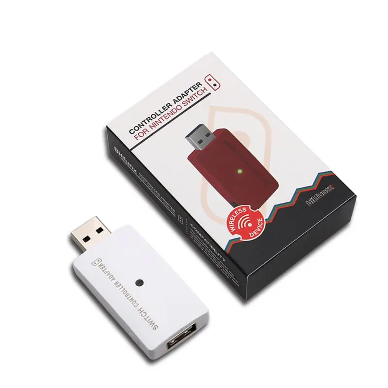 Новинка 2021 беспроводной Bluetooth-совместимый USB-контроллер конвертер адаптер для NS