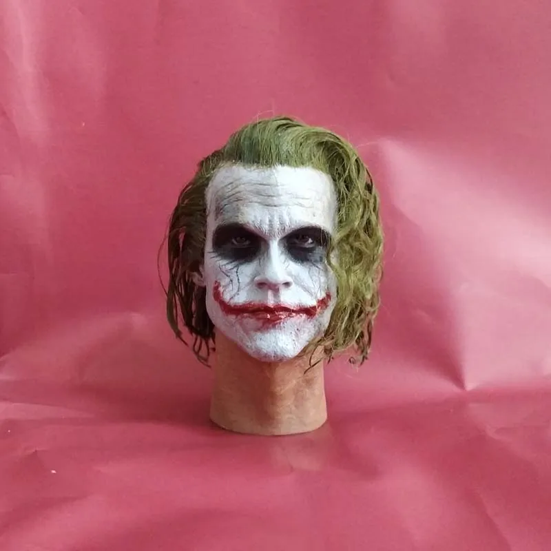 High Quality 1/6 Scale Joker Robber Head Sculpt with Real Hair Neck Male Soldier Head for 12in Action Figure Collection
High Quality 1/6 Scale Joker Robber Head Sculpt with Real Hair Neck Male Soldier Head for 12in Action Figure Collection