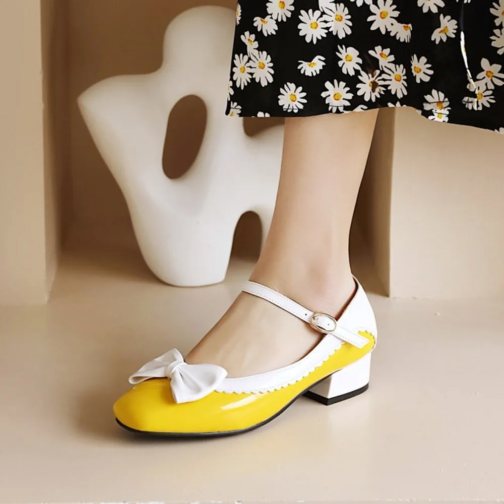 Женские туфли с круглым носком, туфли-лодочки в японском стиле Мэри Джейн, Лолита, с бантом, на массивном каблуке, Милая Кружевная искусствен...
Женские туфли с круглым носком, туфли-лодочки в японском стиле Мэри Джейн, Лолита, с бантом, на массивном каблуке, Милая Кружевная искусствен...