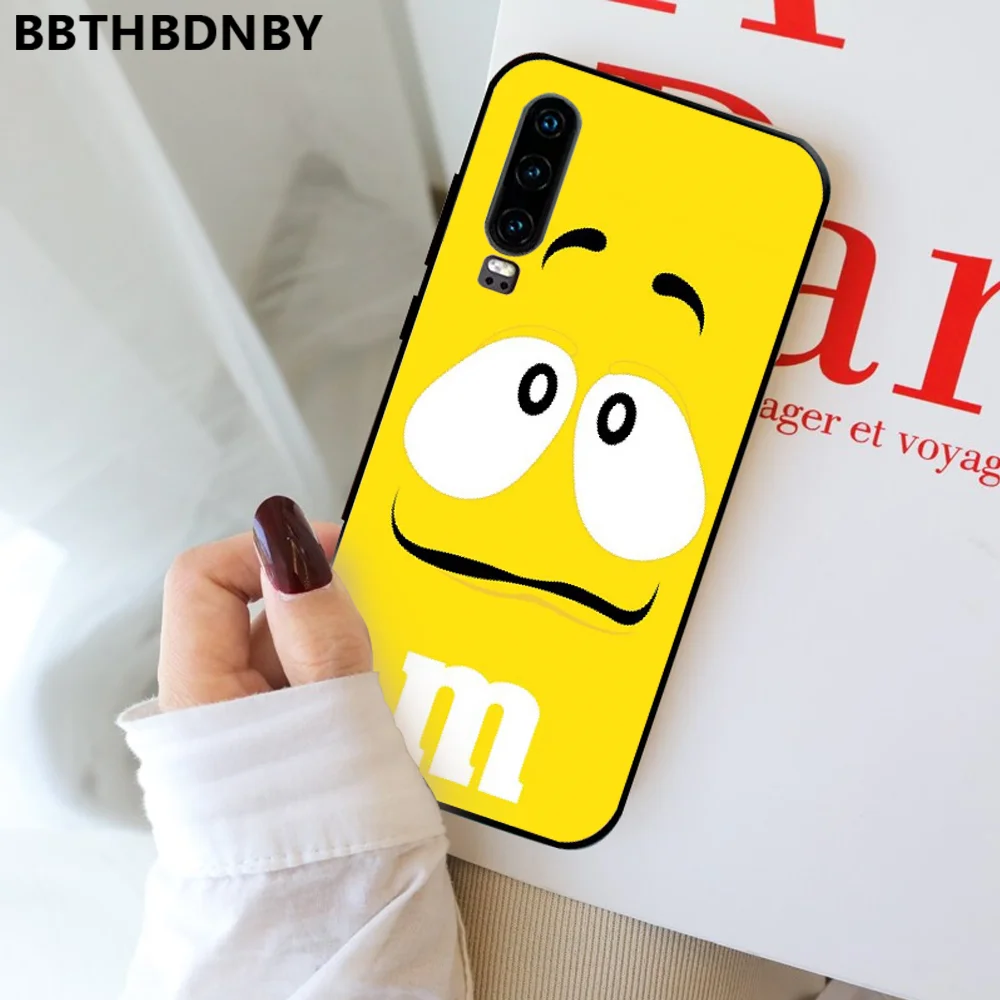 M & M's Chocolate Nutella Bottle черный мягкий чехол для телефона Huawei Honor 7C 7A 8X 8A 9 10 10i Lite 20 NOVA 3i