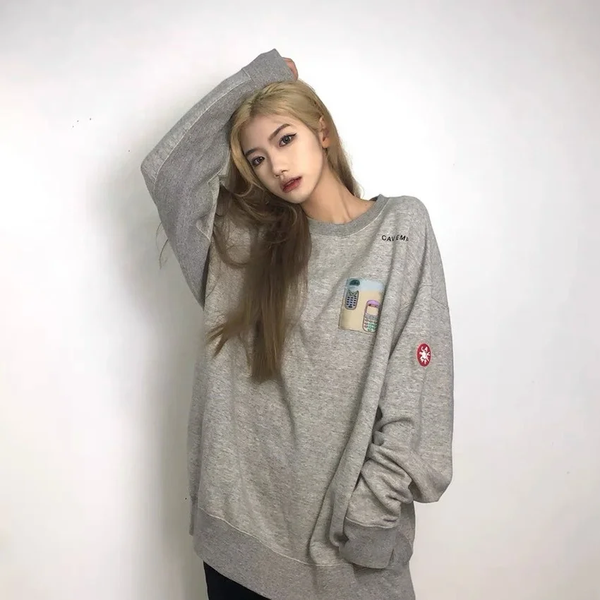 Patchwork CAVEMPT C.E Crewneck Men Woman 1:1 Best-Quality Flocking Printing Sweatshirts Cav Empt Hoodies
Patchwork CAVEMPT C.E Crewneck Men Woman 1:1 Best-Quality Flocking Printing Sweatshirts Cav Empt Hoodies