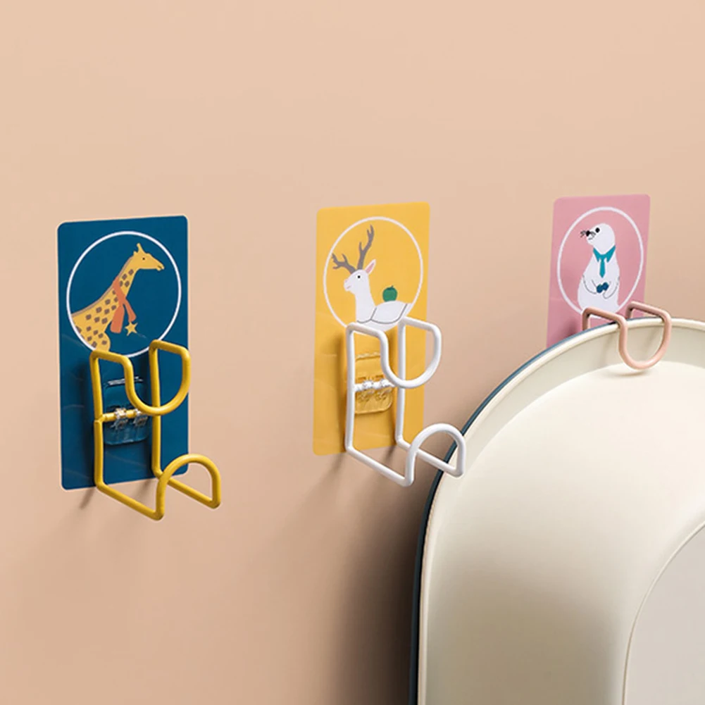 Cartoon Washbasin Hook Multifunctional Storage Sticky Hook Punch Free Washbasin Towel Storage Rack for Kitchen Bathroom
Cartoon Washbasin Hook Multifunctional Storage Sticky Hook Punch Free Washbasin Towel Storage Rack for Kitchen Bathroom