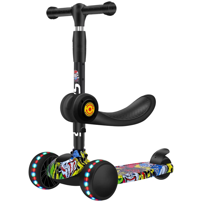 3 Wheels Kick Scooter for Kids and Toddlers Girls & Boys, Adjustable Height, Learn to Steer with Extra-Wide PU LED Flashing Whe
3 Wheels Kick Scooter for Kids and Toddlers Girls & Boys, Adjustable Height, Learn to Steer with Extra-Wide PU LED Flashing Whe