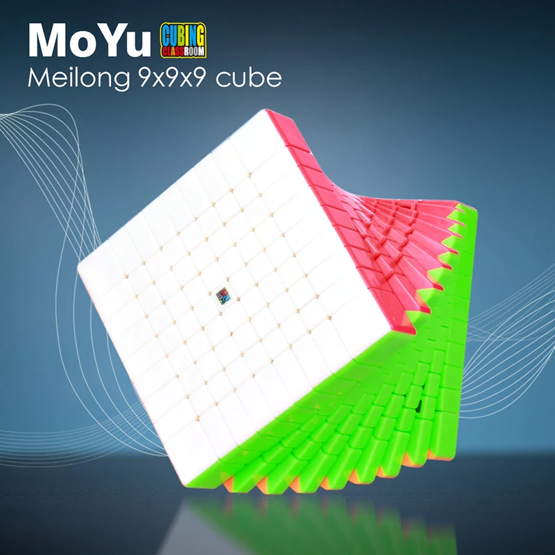 

MoYu Meilong 9x9x9 Magic Speed Cube Cubing Classroom MF9 Cubes Stickerless Professional 9x9 Puzzle Cube Educational Toys