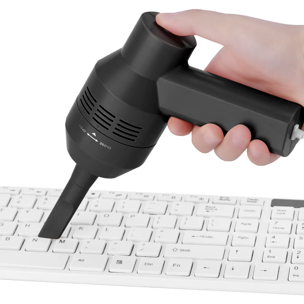 Мини-пылесос с usb-клавиатурой портативный ручной компьютерный пылесборник для
