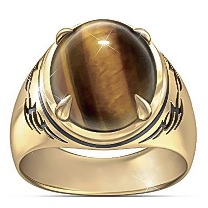 Hot Sale Vintage Tribal Tattoo Style Tiger Eye Men's Ring Party Engagement Jewelry Hand Accessories Size 7-13
Hot Sale Vintage Tribal Tattoo Style Tiger Eye Men's Ring Party Engagement Jewelry Hand Accessories Size 7-13
