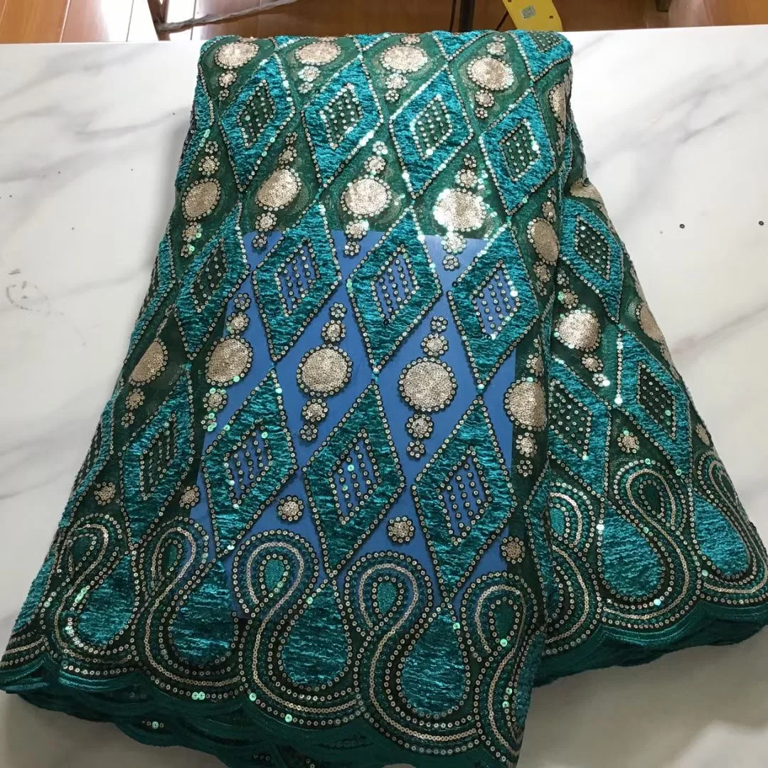 2022 High Quality African Noble And Elegant Silk Voile 5Yards Fabric French Sequins Tulle Lace For Nigerian Wedding Party Dress
2022 High Quality African Noble And Elegant Silk Voile 5Yards Fabric French Sequins Tulle Lace For Nigerian Wedding Party Dress