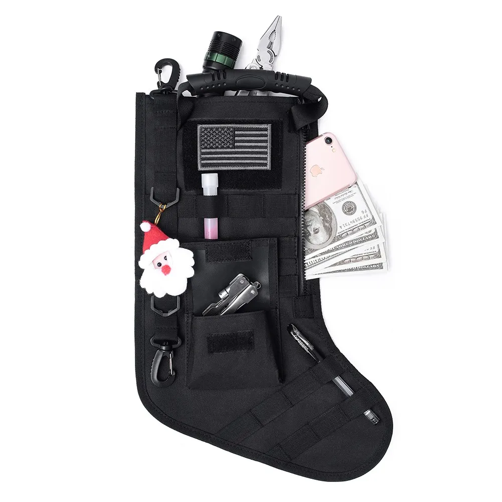 Military Christmas Stocking Bag EDC-Tactical Bag Hanging Emergency Tools Pack Survival Pouch Outdoor Camping Hunting Accessories
Military Christmas Stocking Bag EDC-Tactical Bag Hanging Emergency Tools Pack Survival Pouch Outdoor Camping Hunting Accessories