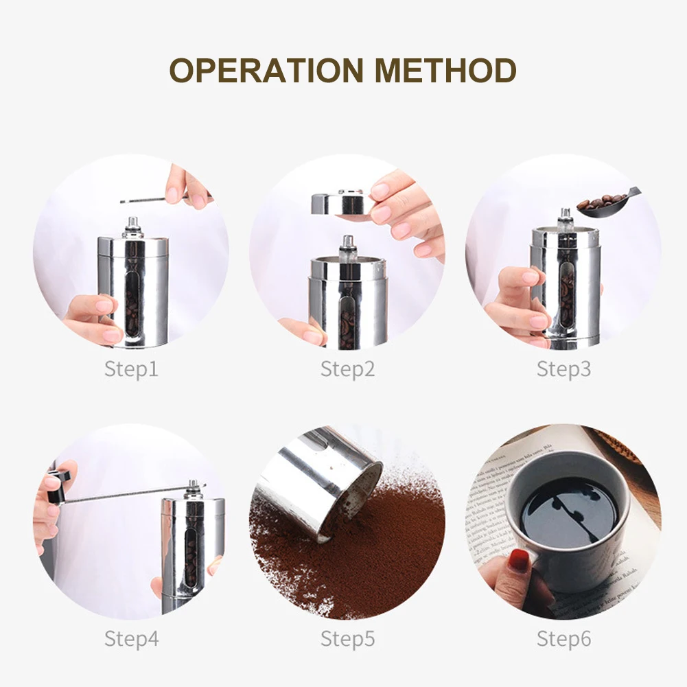 Stainless Steel Manual Coffee Grinder Set Cofee Mill Ceramic Metal Hand Coffee Grinder Maker Washable Portable Coffee Tools
Stainless Steel Manual Coffee Grinder Set Cofee Mill Ceramic Metal Hand Coffee Grinder Maker Washable Portable Coffee Tools