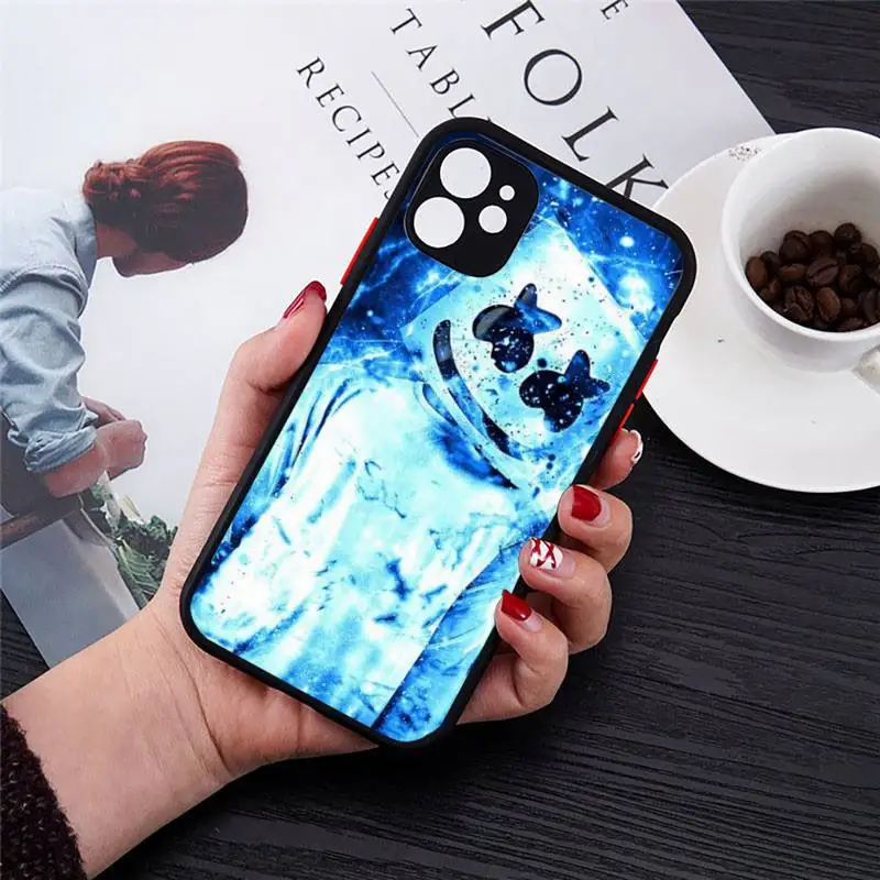 SMILE DJ marshmello cool Phone Case Matte Transparent for iPhone 7 8 11 12 s mini pro X XS XR MAX Plus cover funda 
SMILE DJ marshmello cool Phone Case Matte Transparent for iPhone 7 8 11 12 s mini pro X XS XR MAX Plus cover funda