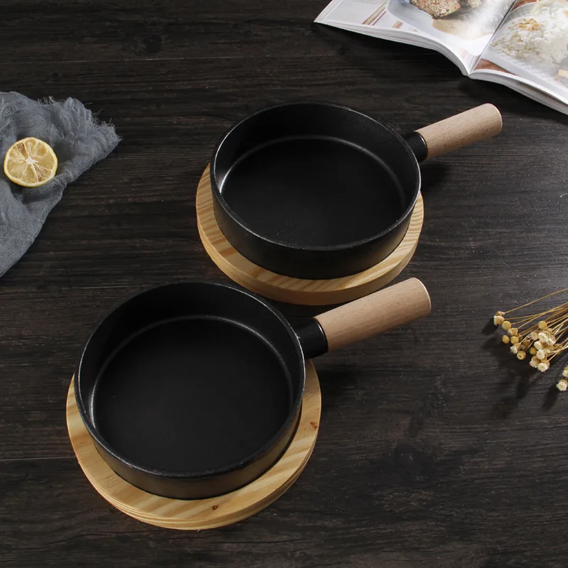 Cast Iron Non-stick 16/18 CM Skillet Frying Pan for Gas Induction Cooker Egg Pancake Pot Kitchen&Dining Tools Cookware handy
Cast Iron Non-stick 16/18 CM Skillet Frying Pan for Gas Induction Cooker Egg Pancake Pot Kitchen&Dining Tools Cookware handy