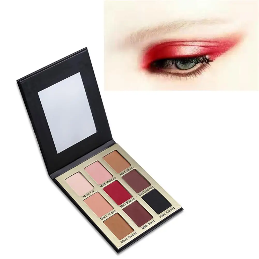 Women Girls' 9 Colors Smoky Nude Makeup Cosmetics Matt Eyeshadow Palette Beauty Tools
Women Girls' 9 Colors Smoky Nude Makeup Cosmetics Matt Eyeshadow Palette Beauty Tools