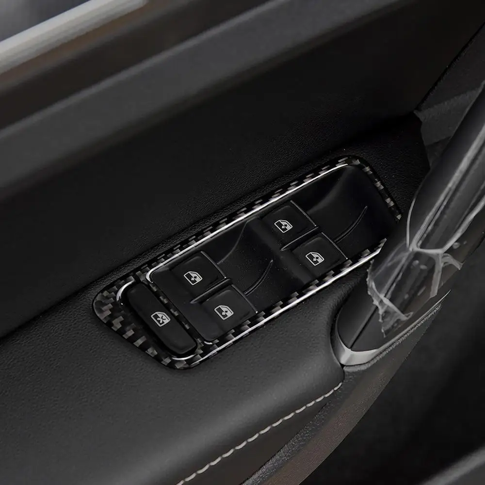 Car Carbon Fiber Windows Control Panel Auto Car Interior four-piece Accessories Fit for VW Golf 7 2013-2017
Car Carbon Fiber Windows Control Panel Auto Car Interior four-piece Accessories Fit for VW Golf 7 2013-2017