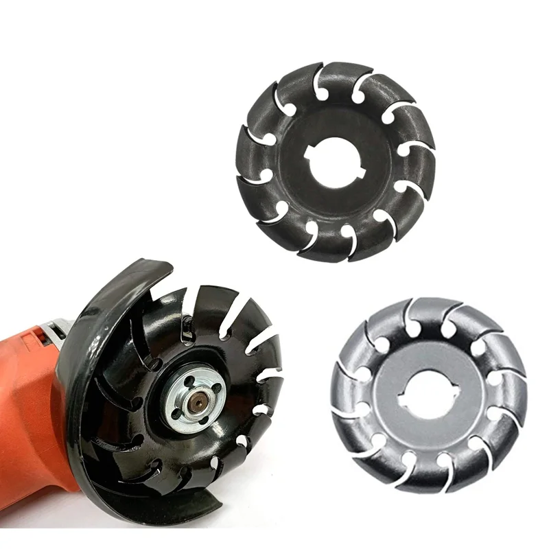 1 Pc 12 Teeth Wood Carving Disc 22mm Bore Grinder Wood Shaping Saw Blade for 125 Angle Grinder Woodworking Polishing Tool 
1 Pc 12 Teeth Wood Carving Disc 22mm Bore Grinder Wood Shaping Saw Blade for 125 Angle Grinder Woodworking Polishing Tool