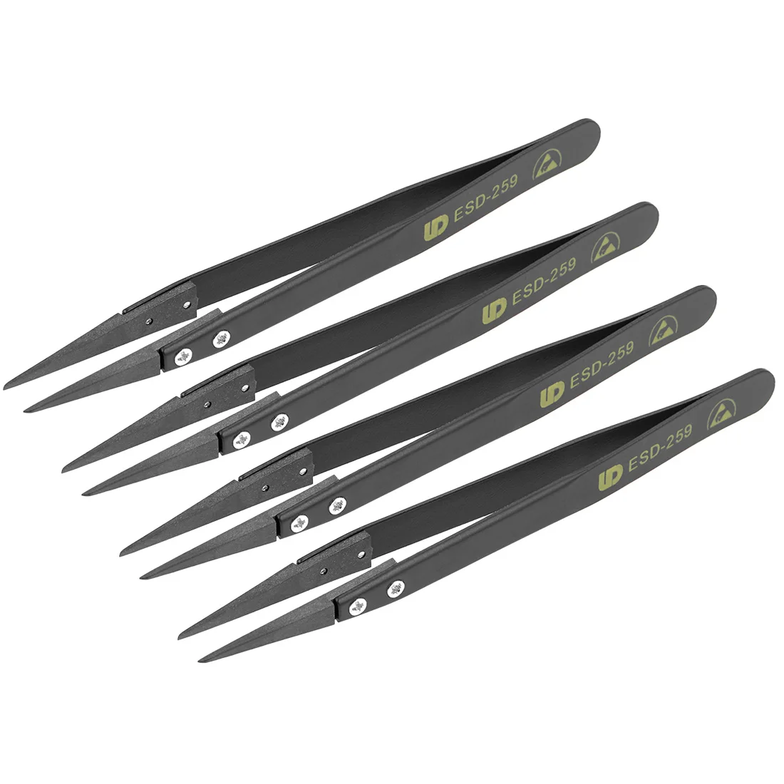 uxcell ESD Precision Anti-Static Tweezers, Stainless Steel Straight Pointed Tweezers for Craft Jewelry Electronics, 4 Pcs 
uxcell ESD Precision Anti-Static Tweezers, Stainless Steel Straight Pointed Tweezers for Craft Jewelry Electronics, 4 Pcs