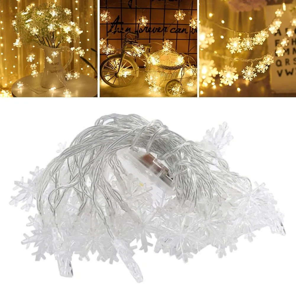 3 M Snowflake LED Fairy Lantern Snowflake Home Decor New Year Birthday Party Scene Layout New Year Christmas Decor 2022
3 M Snowflake LED Fairy Lantern Snowflake Home Decor New Year Birthday Party Scene Layout New Year Christmas Decor 2022