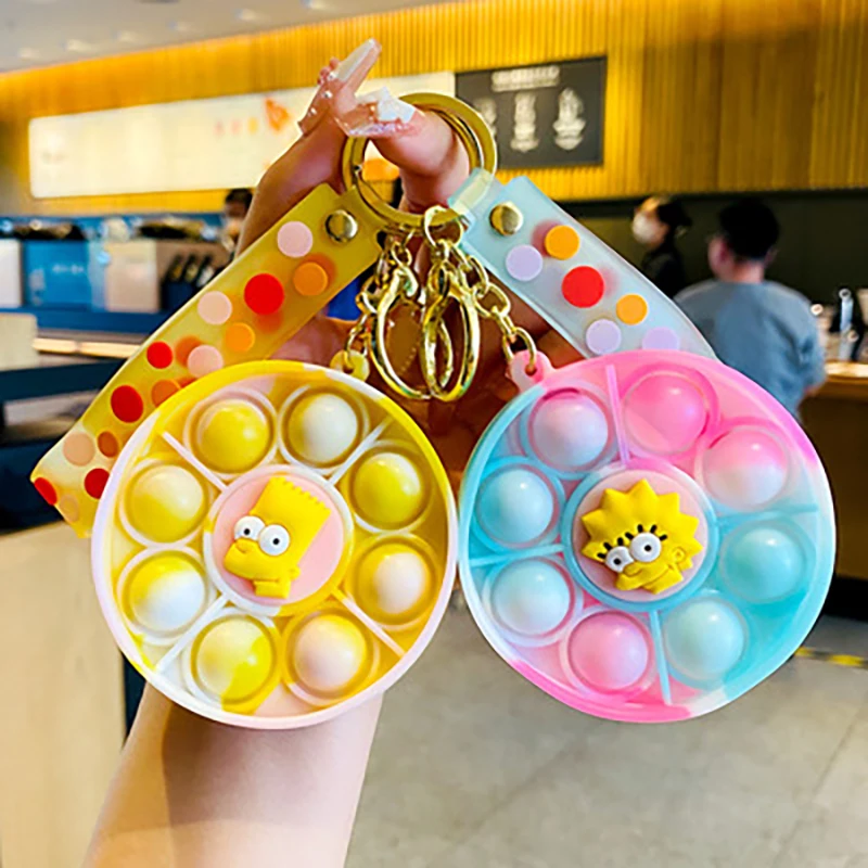 Finger Bubble Music Animal Keychain Baby Sensory Training Toys Children's Pressing Plate Decompression Fingertip Gyro Decompress 
Finger Bubble Music Animal Keychain Baby Sensory Training Toys Children's Pressing Plate Decompression Fingertip Gyro Decompress