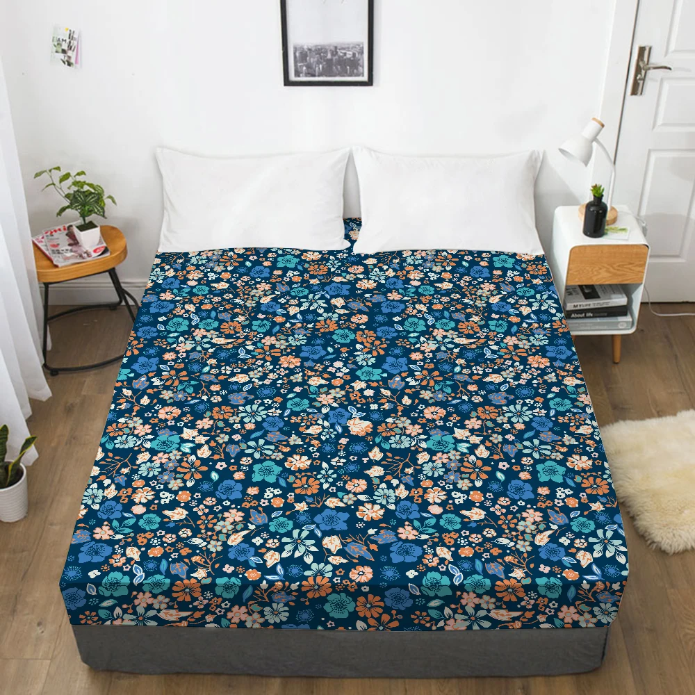 Miracille Iyllic Flowers Mattress Cover Fashion Bed Protector Case King Size Soft Topper Yoga Travel Bed Sheet Covers Home
Miracille Iyllic Flowers Mattress Cover Fashion Bed Protector Case King Size Soft Topper Yoga Travel Bed Sheet Covers Home