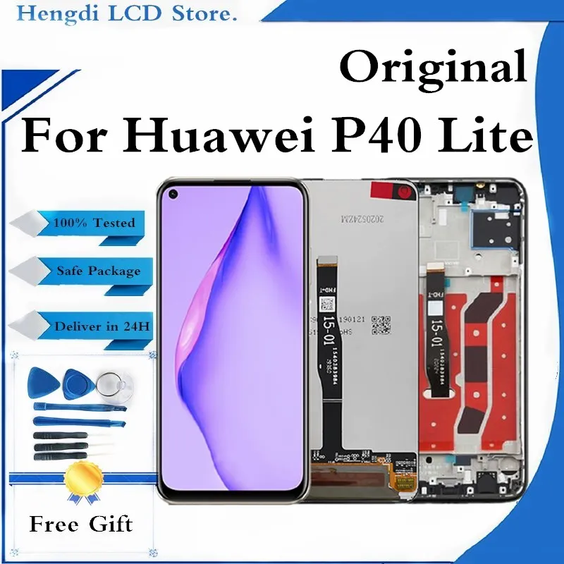 Original Screen For Huawei P40 Lite LCD Display Touch Digitizer Assembly For Huawei P40 Lite D/Nova 6 SE Display Replacement
Original Screen For Huawei P40 Lite LCD Display Touch Digitizer Assembly For Huawei P40 Lite D/Nova 6 SE Display Replacement