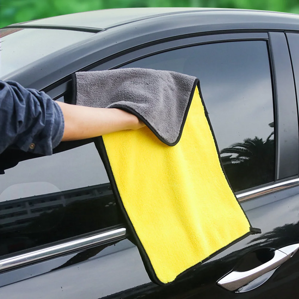 Car Wash Towel Thickened Absorbent Two-Color Double-Sided Coral Fleece Car Wash Towel Clean Home Car Dual-Use
Car Wash Towel Thickened Absorbent Two-Color Double-Sided Coral Fleece Car Wash Towel Clean Home Car Dual-Use