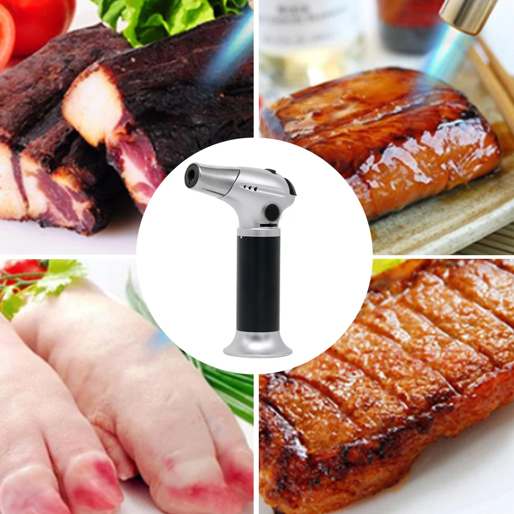 Butane Torch Kitchen Cooking Torch Easy Operation Flame Lighter for Picnic BBQ Camping Kitchen Gas Burner
Butane Torch Kitchen Cooking Torch Easy Operation Flame Lighter for Picnic BBQ Camping Kitchen Gas Burner